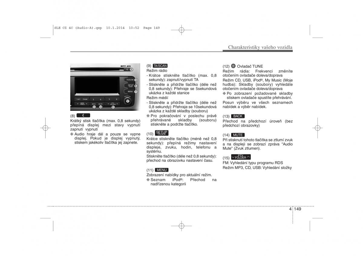 KIA Sportage III 3 navod k obsludze / page 230