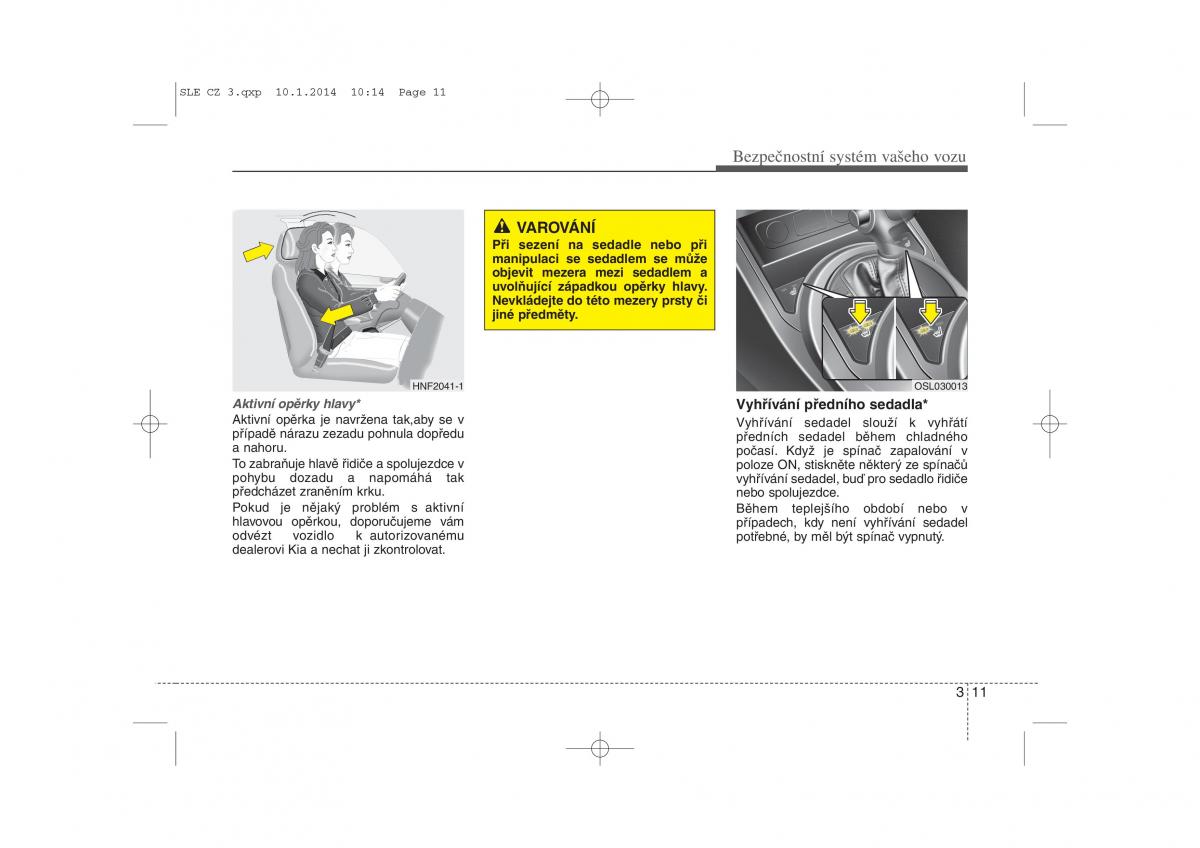 KIA Sportage III 3 navod k obsludze / page 25