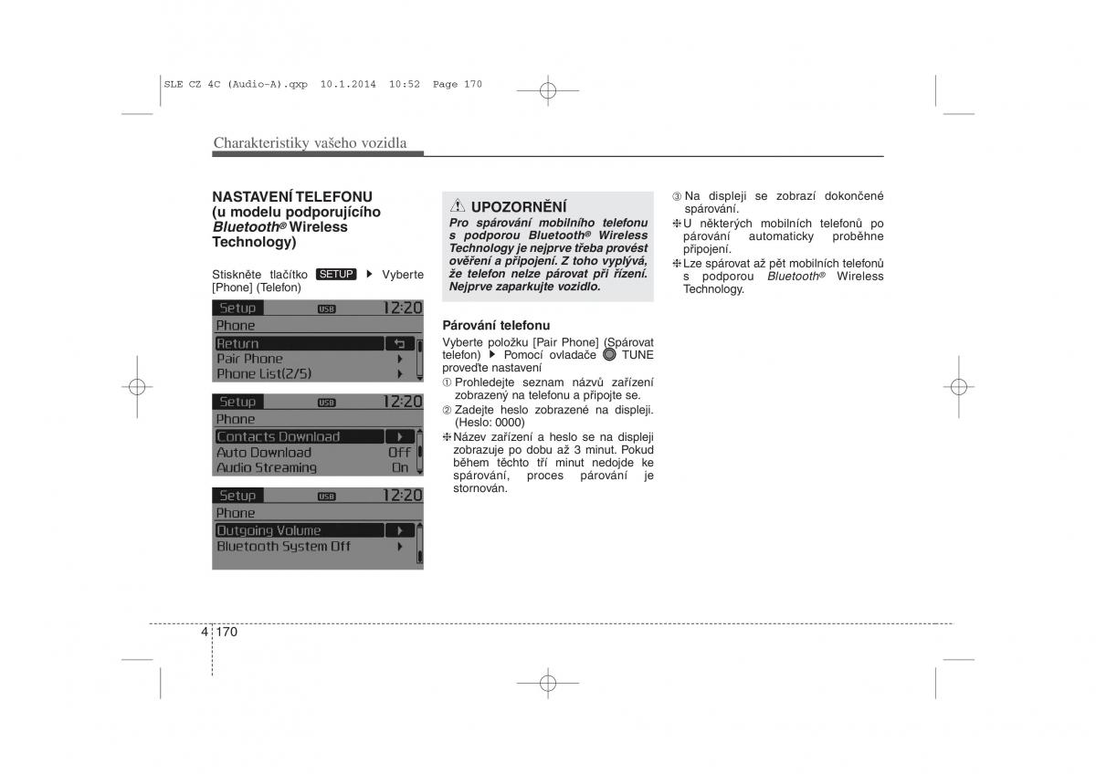 KIA Sportage III 3 navod k obsludze / page 251