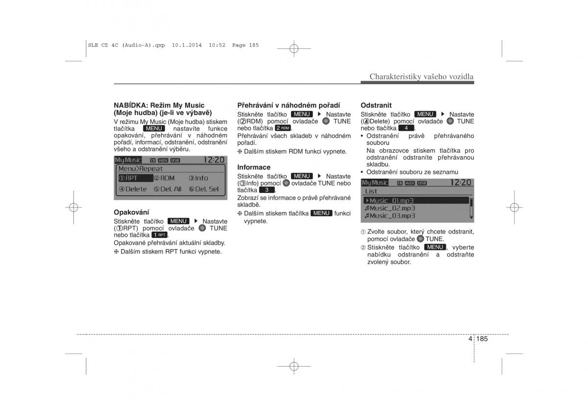 KIA Sportage III 3 navod k obsludze / page 266