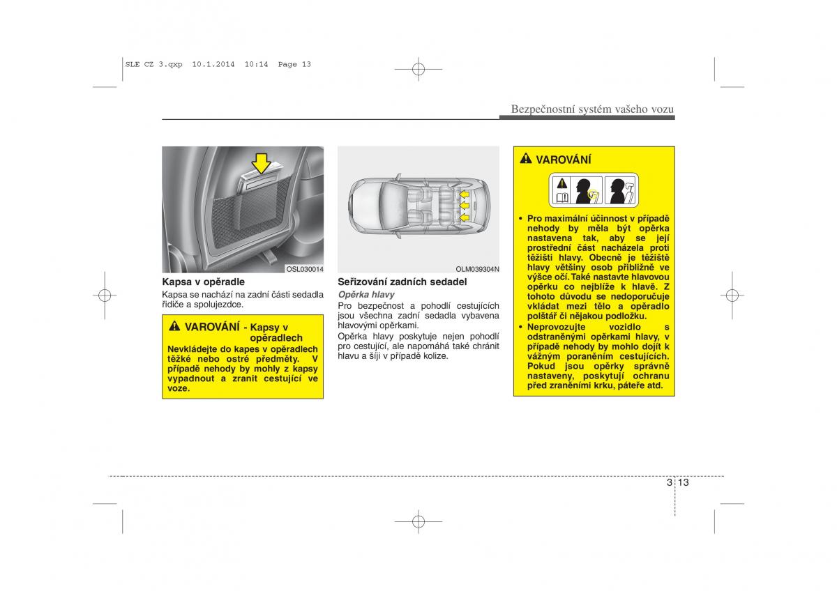 KIA Sportage III 3 navod k obsludze / page 27