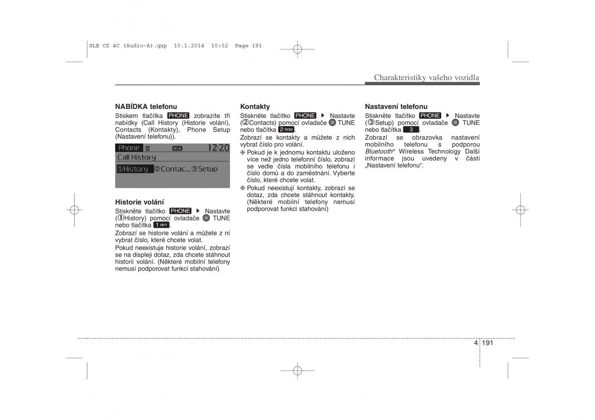 KIA Sportage III 3 navod k obsludze / page 272