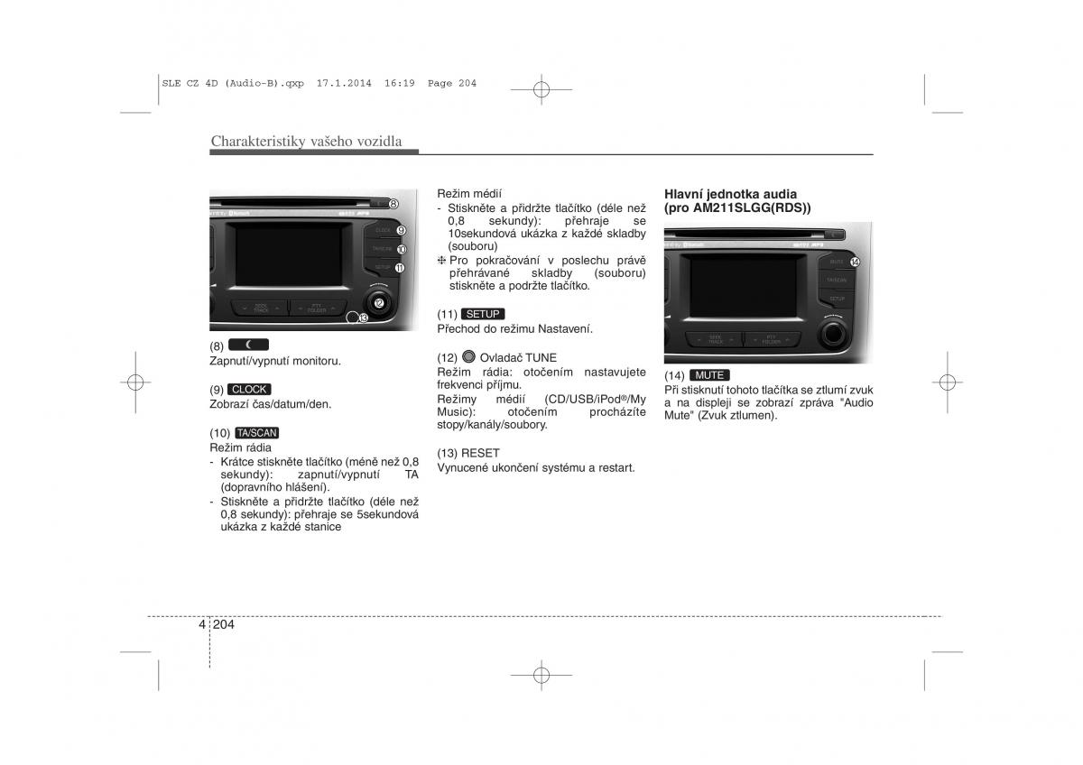 KIA Sportage III 3 navod k obsludze / page 285