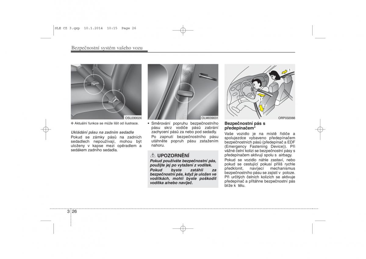 KIA Sportage III 3 navod k obsludze / page 40