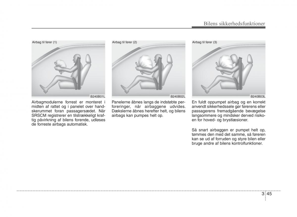 KIA Sportage III 3 Bilens instruktionsbog / page 61