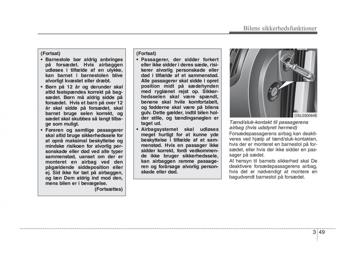 KIA Sportage III 3 Bilens instruktionsbog / page 65