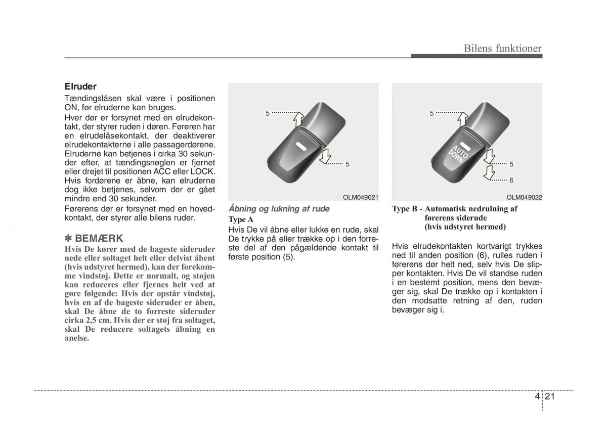 KIA Sportage III 3 Bilens instruktionsbog / page 99