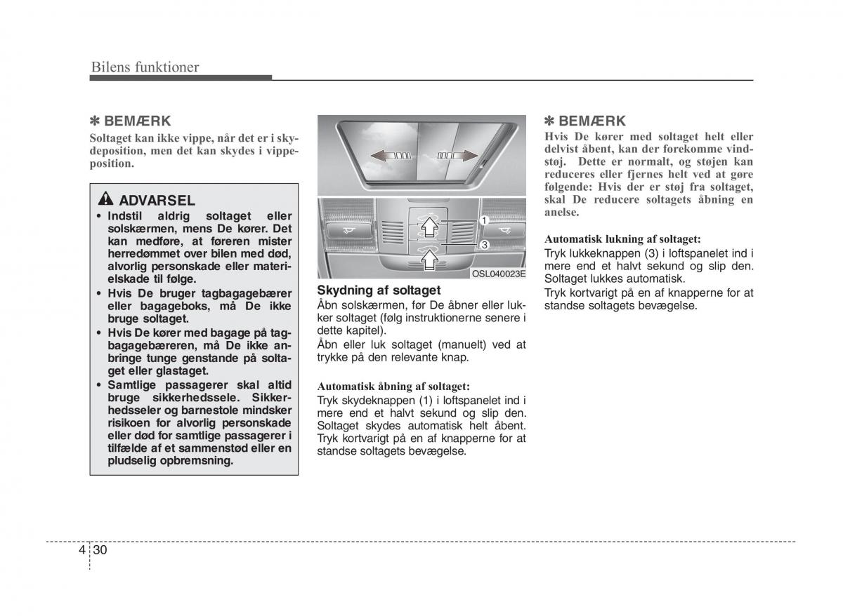 KIA Sportage III 3 Bilens instruktionsbog / page 108