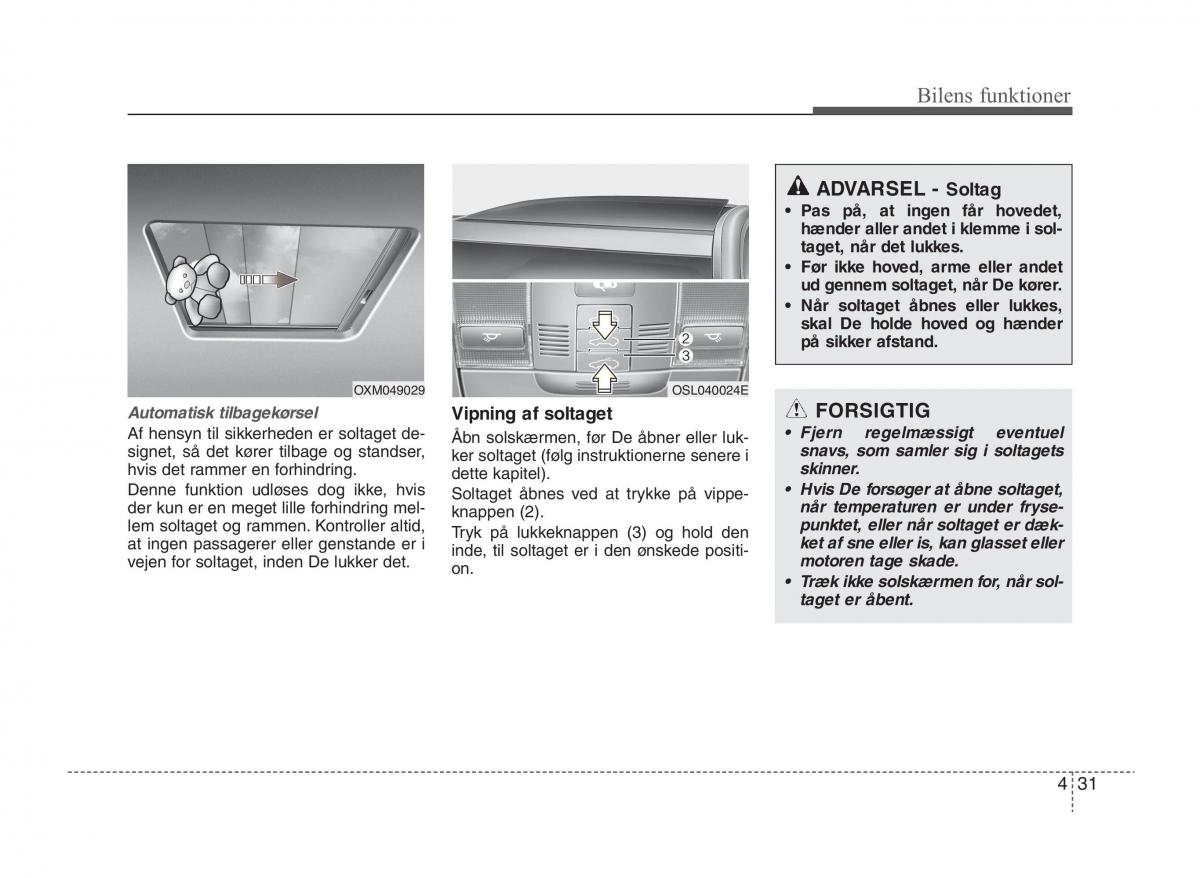 KIA Sportage III 3 Bilens instruktionsbog / page 109