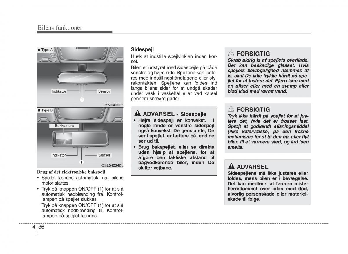 KIA Sportage III 3 Bilens instruktionsbog / page 114