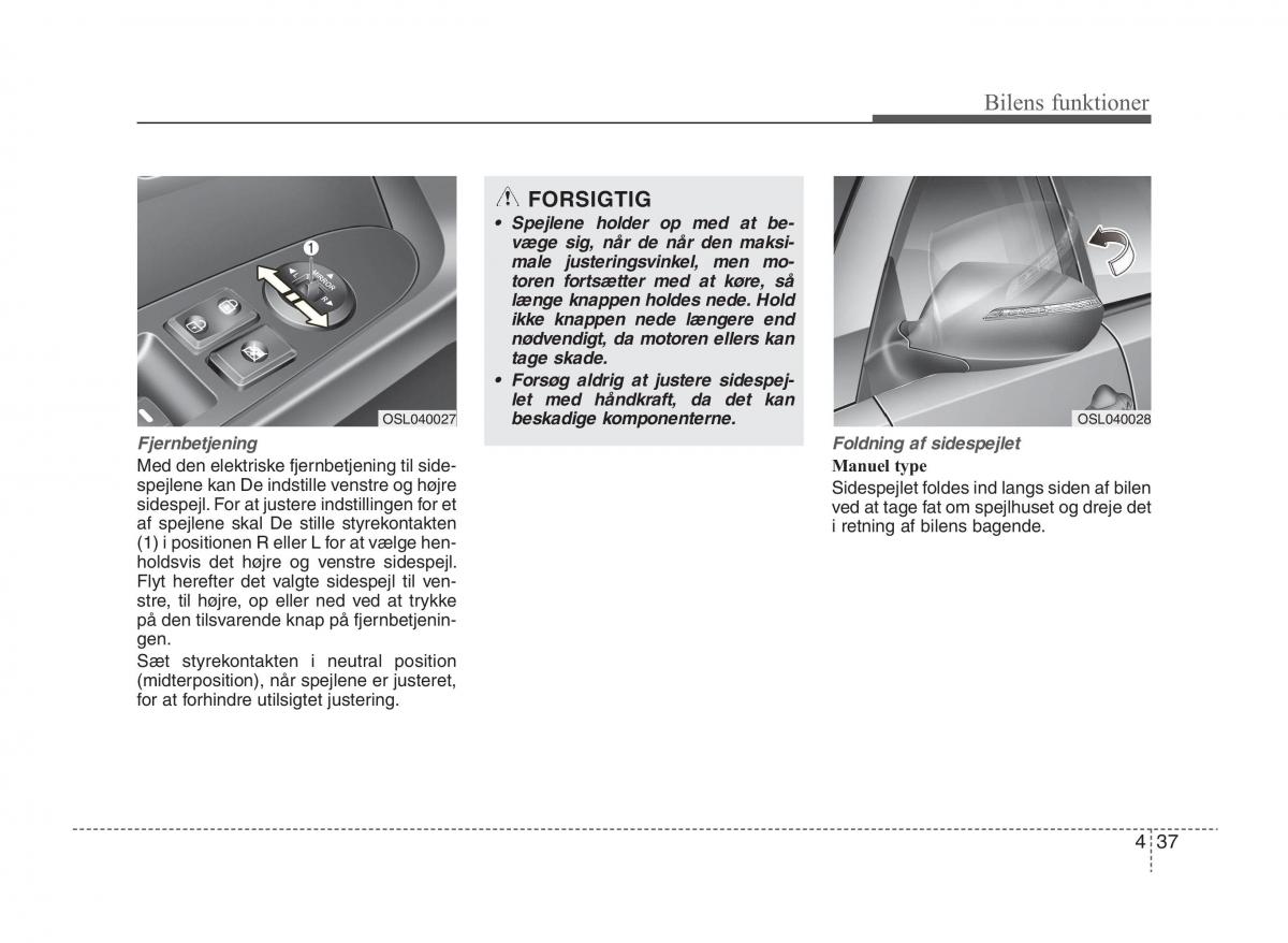 KIA Sportage III 3 Bilens instruktionsbog / page 115