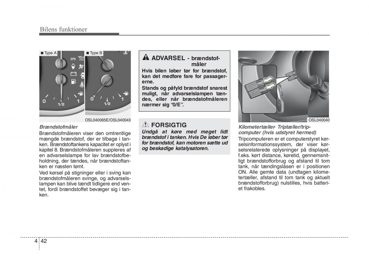 KIA Sportage III 3 Bilens instruktionsbog / page 120