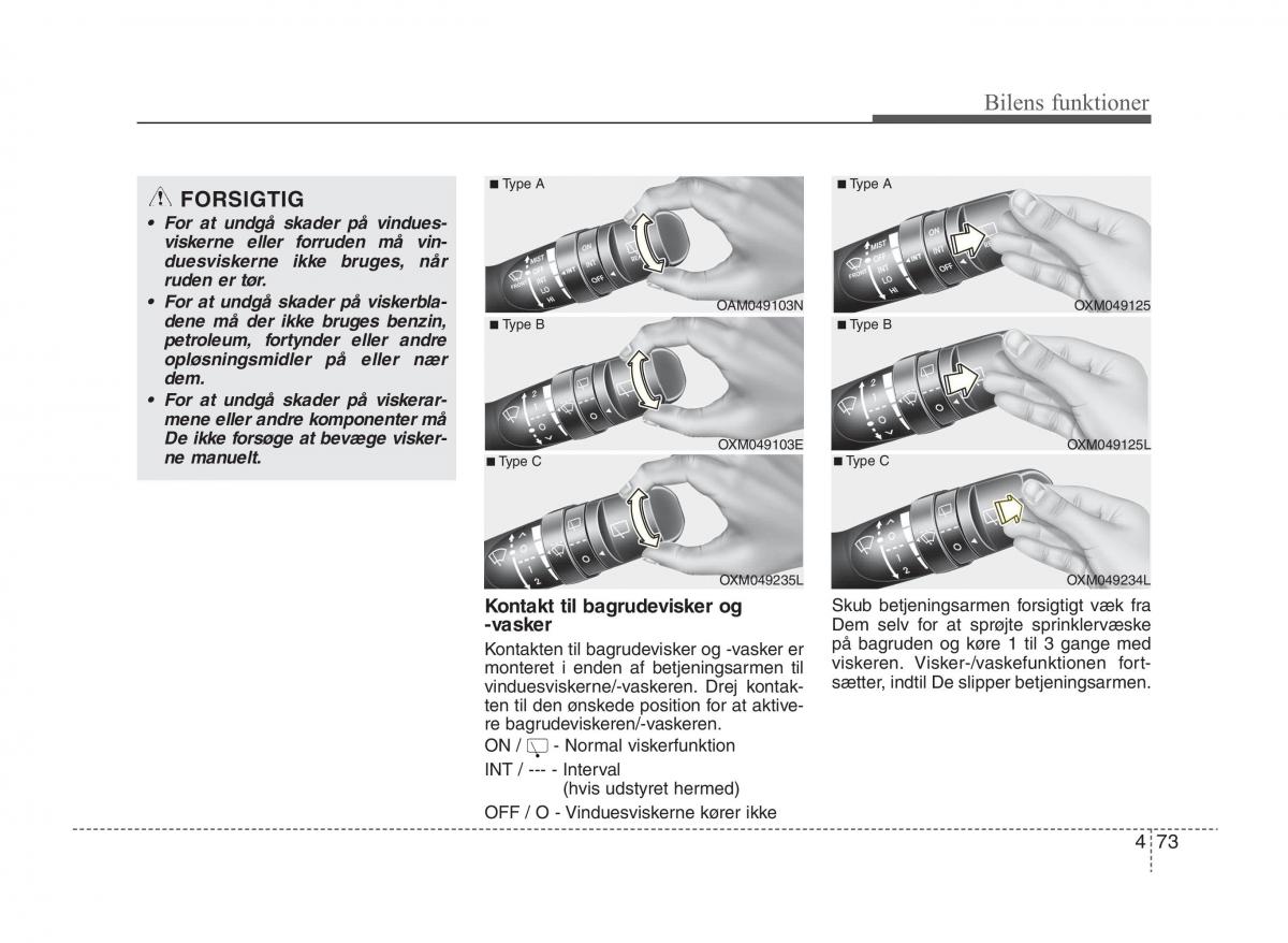 KIA Sportage III 3 Bilens instruktionsbog / page 151