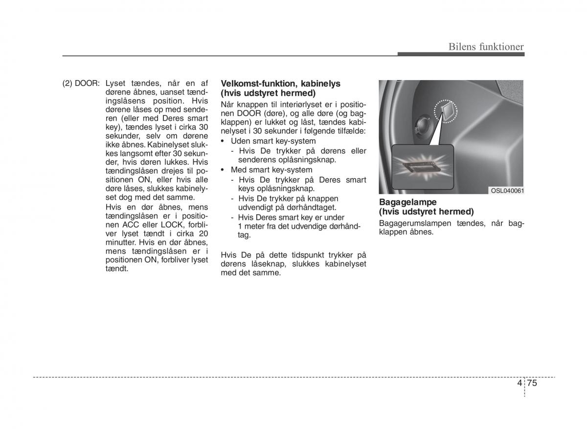 KIA Sportage III 3 Bilens instruktionsbog / page 153