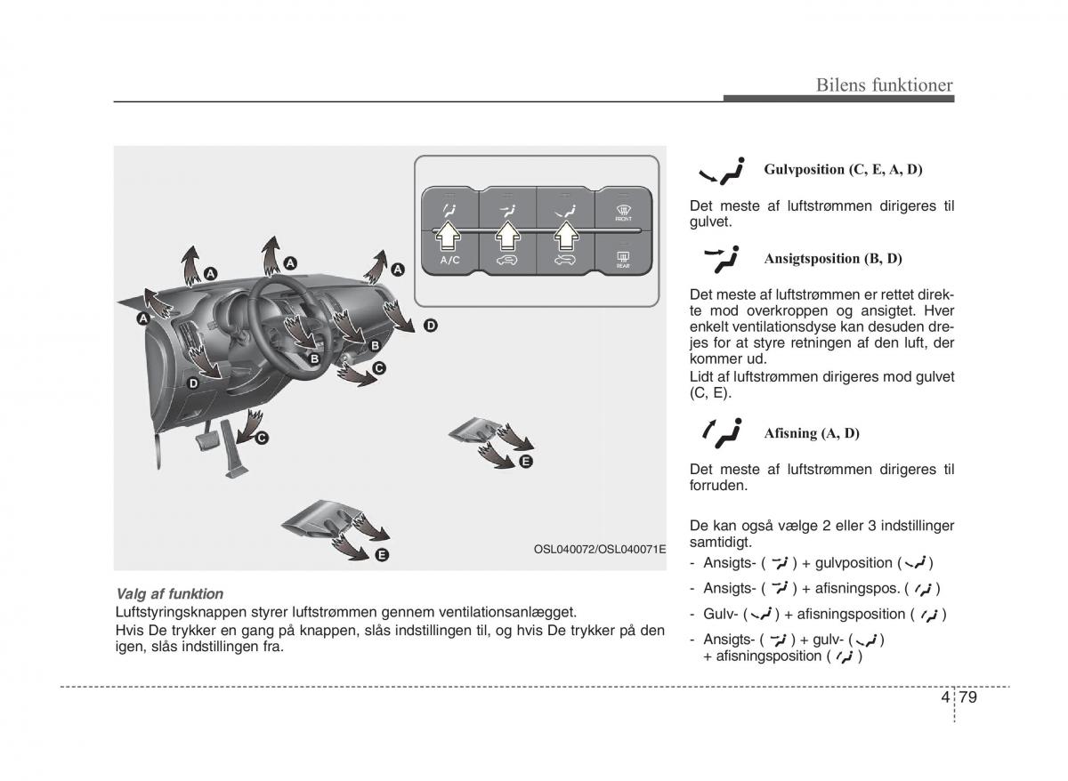 KIA Sportage III 3 Bilens instruktionsbog / page 157