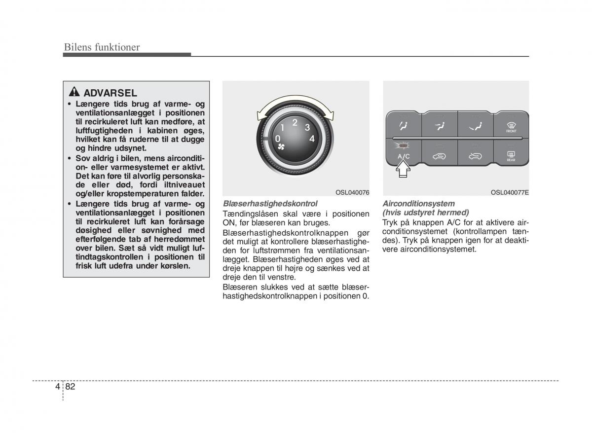 KIA Sportage III 3 Bilens instruktionsbog / page 160