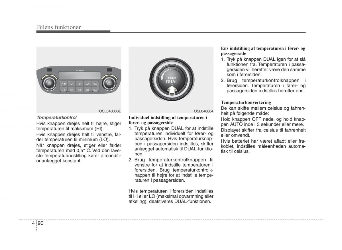 KIA Sportage III 3 Bilens instruktionsbog / page 168