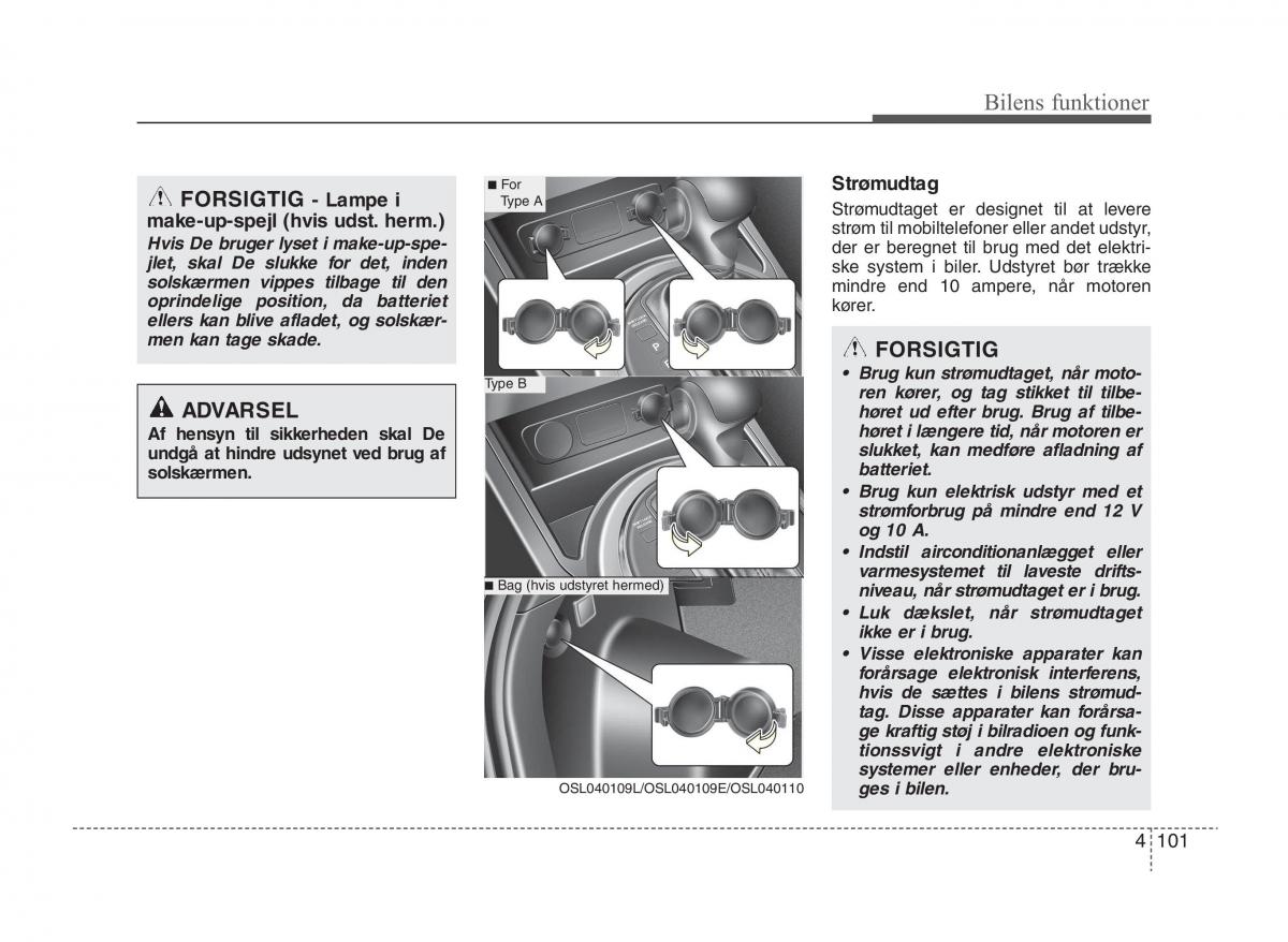 KIA Sportage III 3 Bilens instruktionsbog / page 179