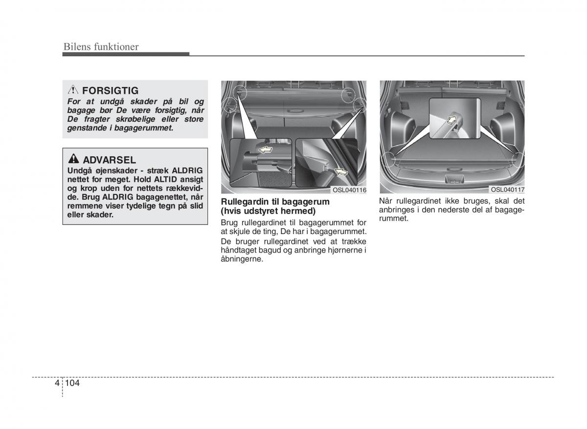 KIA Sportage III 3 Bilens instruktionsbog / page 182