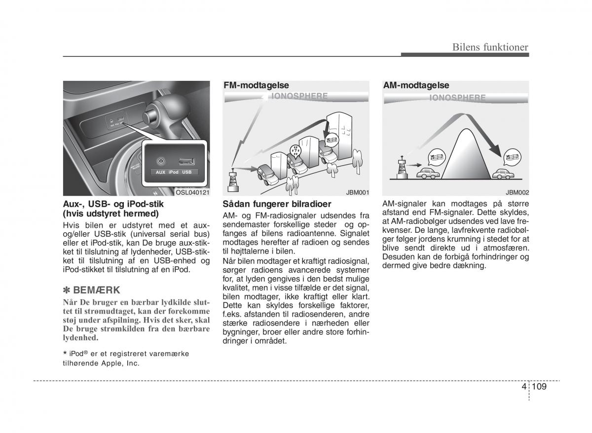 KIA Sportage III 3 Bilens instruktionsbog / page 187