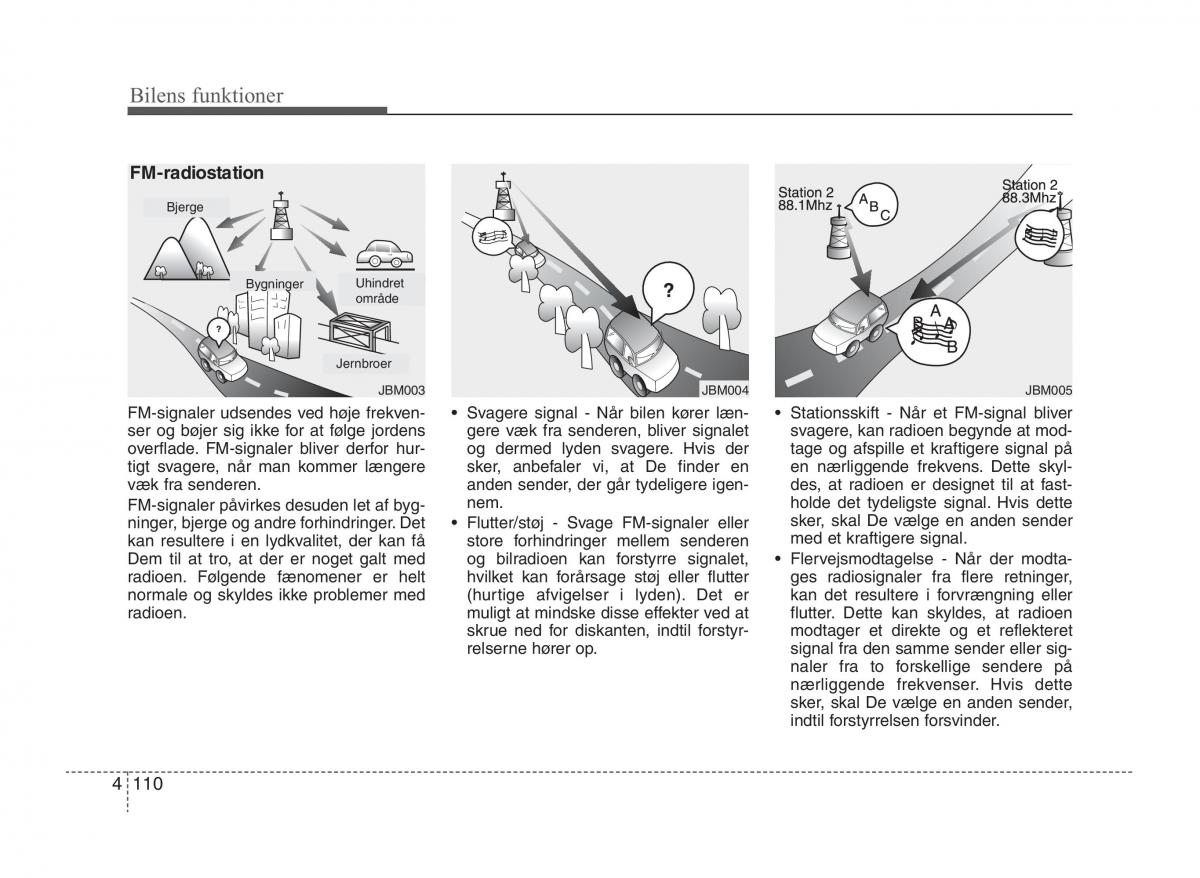 KIA Sportage III 3 Bilens instruktionsbog / page 188