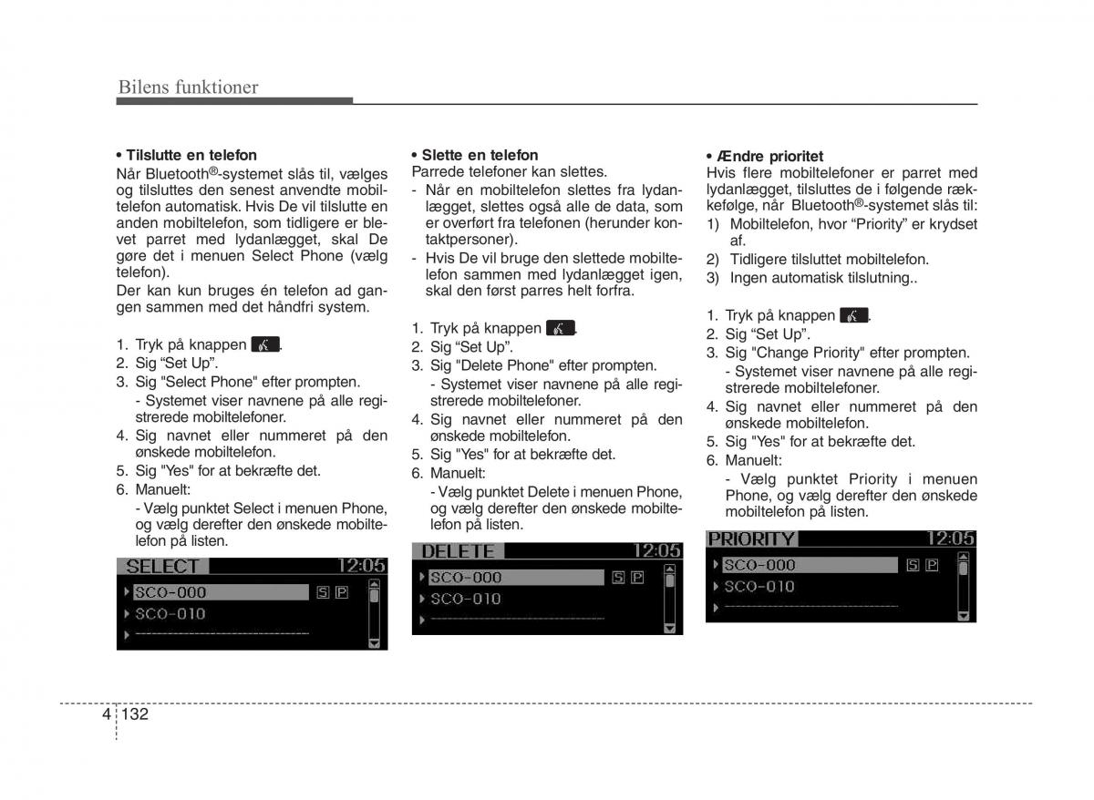 KIA Sportage III 3 Bilens instruktionsbog / page 210