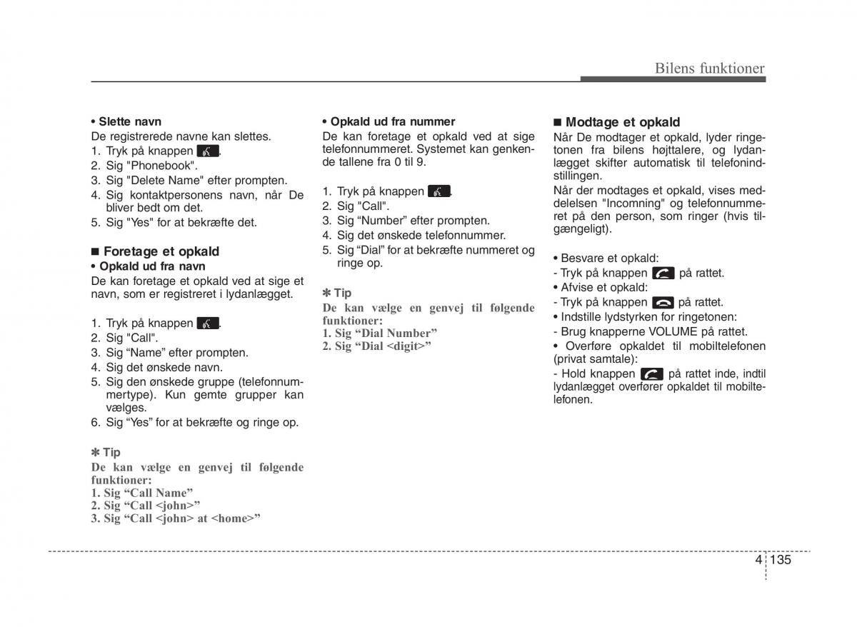 KIA Sportage III 3 Bilens instruktionsbog / page 213