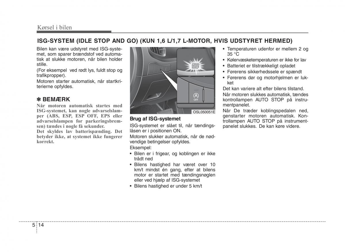 KIA Sportage III 3 Bilens instruktionsbog / page 230