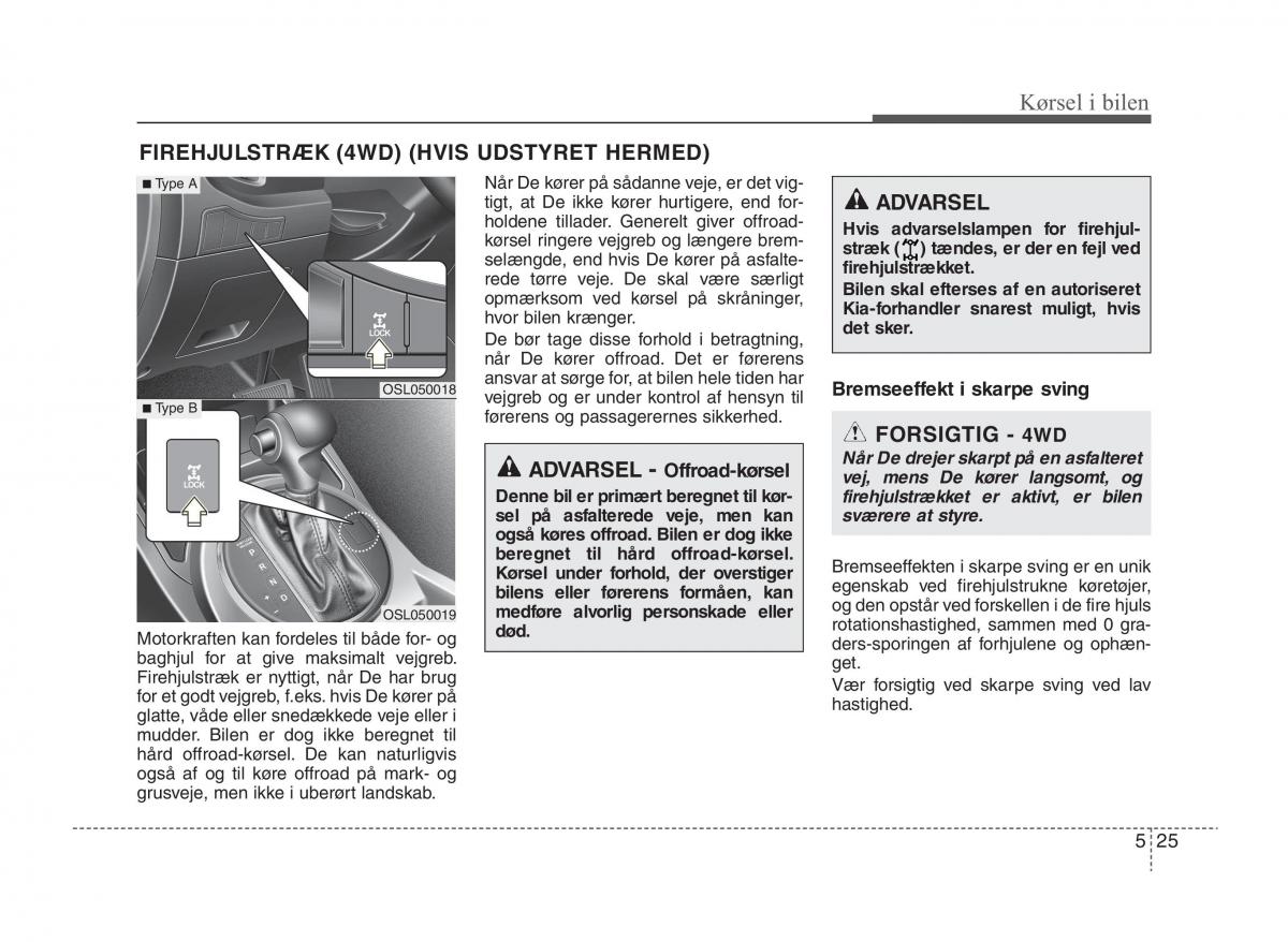 KIA Sportage III 3 Bilens instruktionsbog / page 241