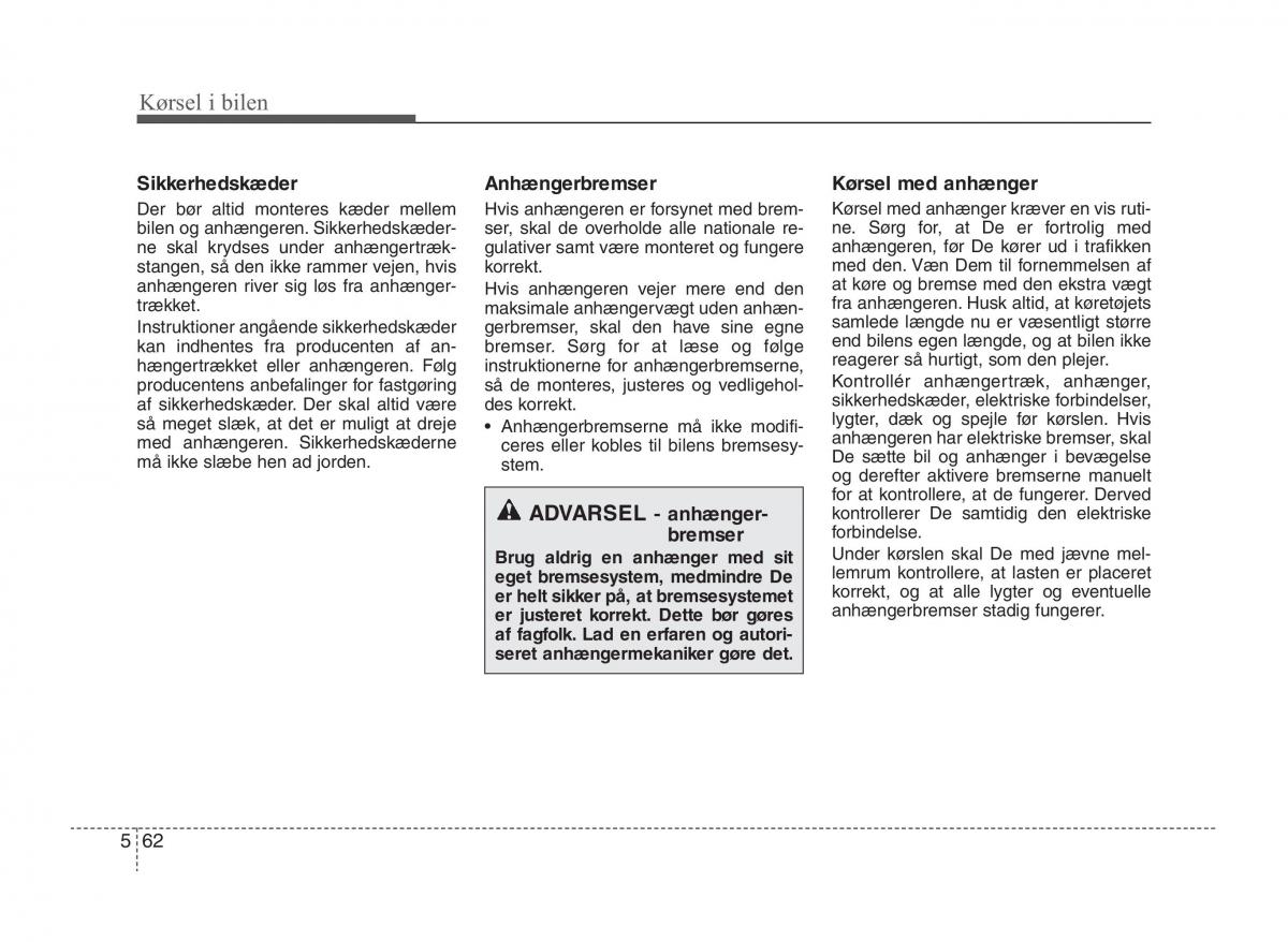 KIA Sportage III 3 Bilens instruktionsbog / page 278