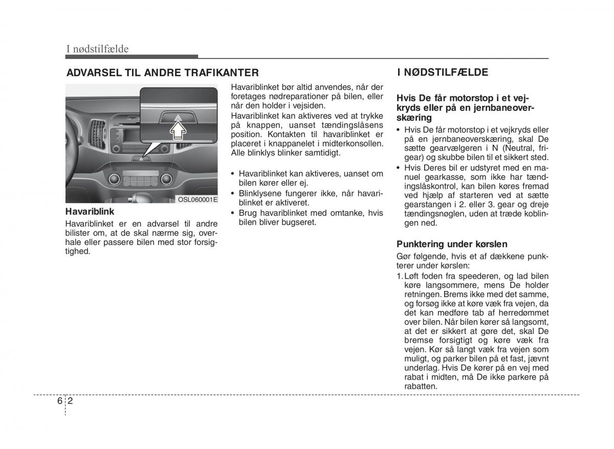 KIA Sportage III 3 Bilens instruktionsbog / page 288