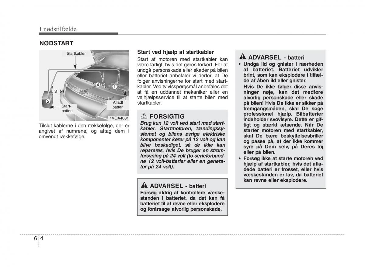 KIA Sportage III 3 Bilens instruktionsbog / page 290