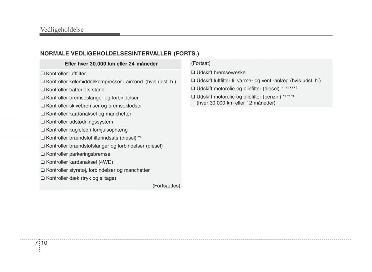 KIA Sportage III 3 Bilens instruktionsbog / page 324