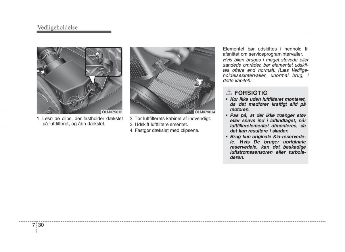 KIA Sportage III 3 Bilens instruktionsbog / page 344