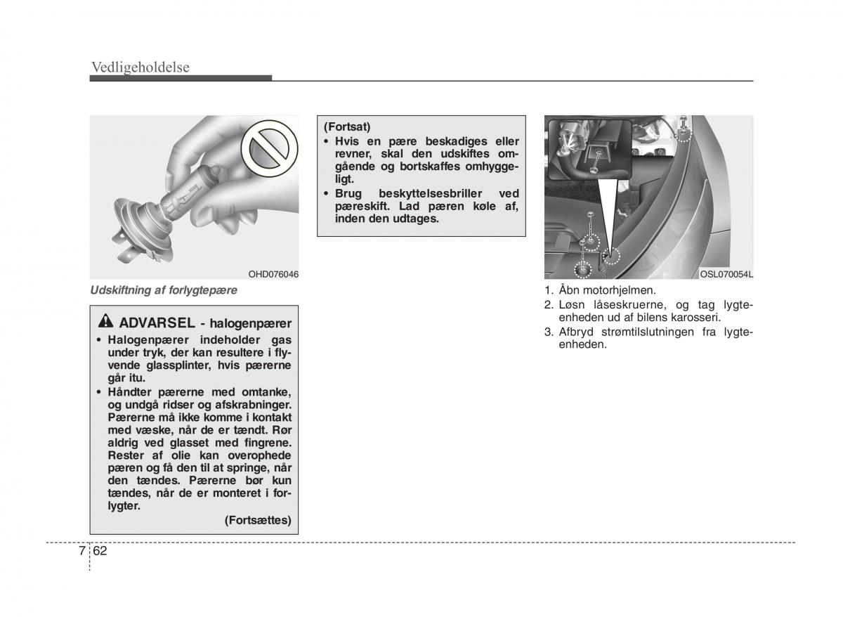 KIA Sportage III 3 Bilens instruktionsbog / page 376