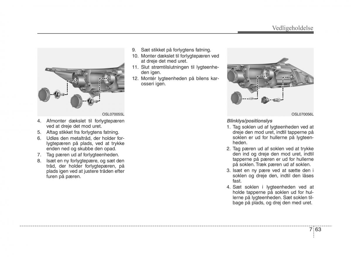 KIA Sportage III 3 Bilens instruktionsbog / page 377