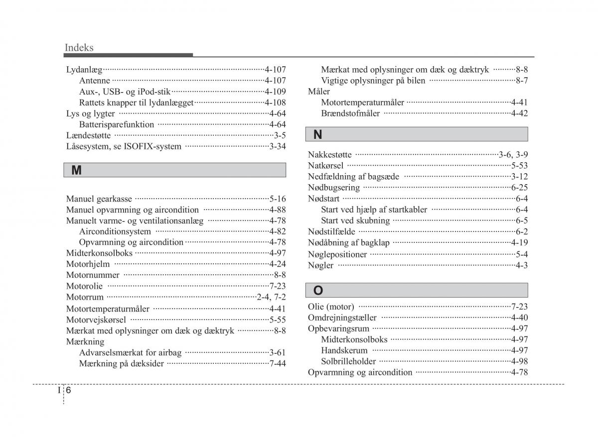 KIA Sportage III 3 Bilens instruktionsbog / page 408