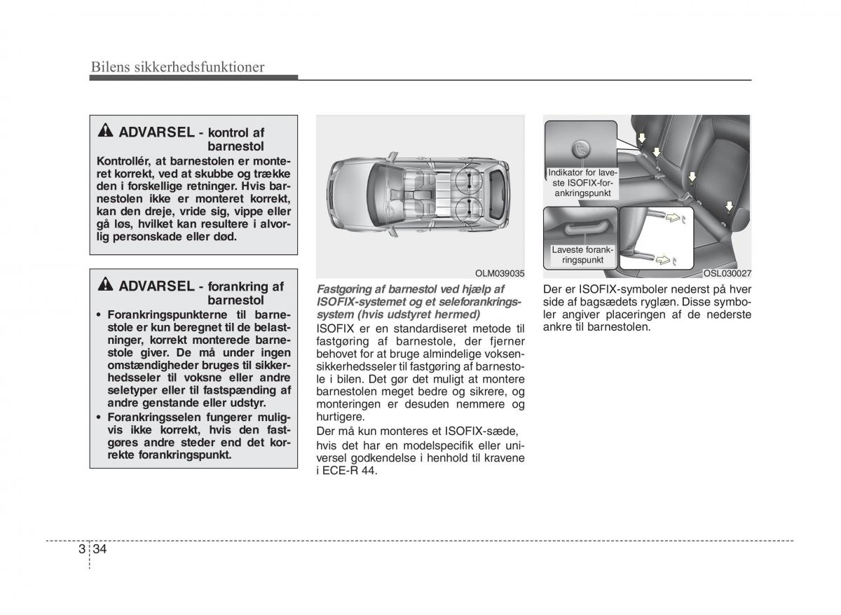 KIA Sportage III 3 Bilens instruktionsbog / page 50