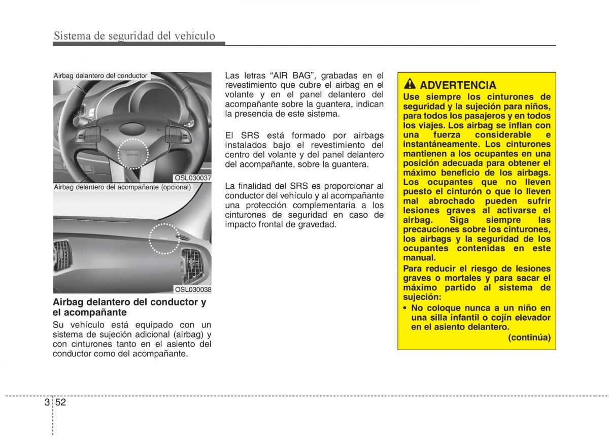 KIA Sportage III 3 manual del propietario / page 63