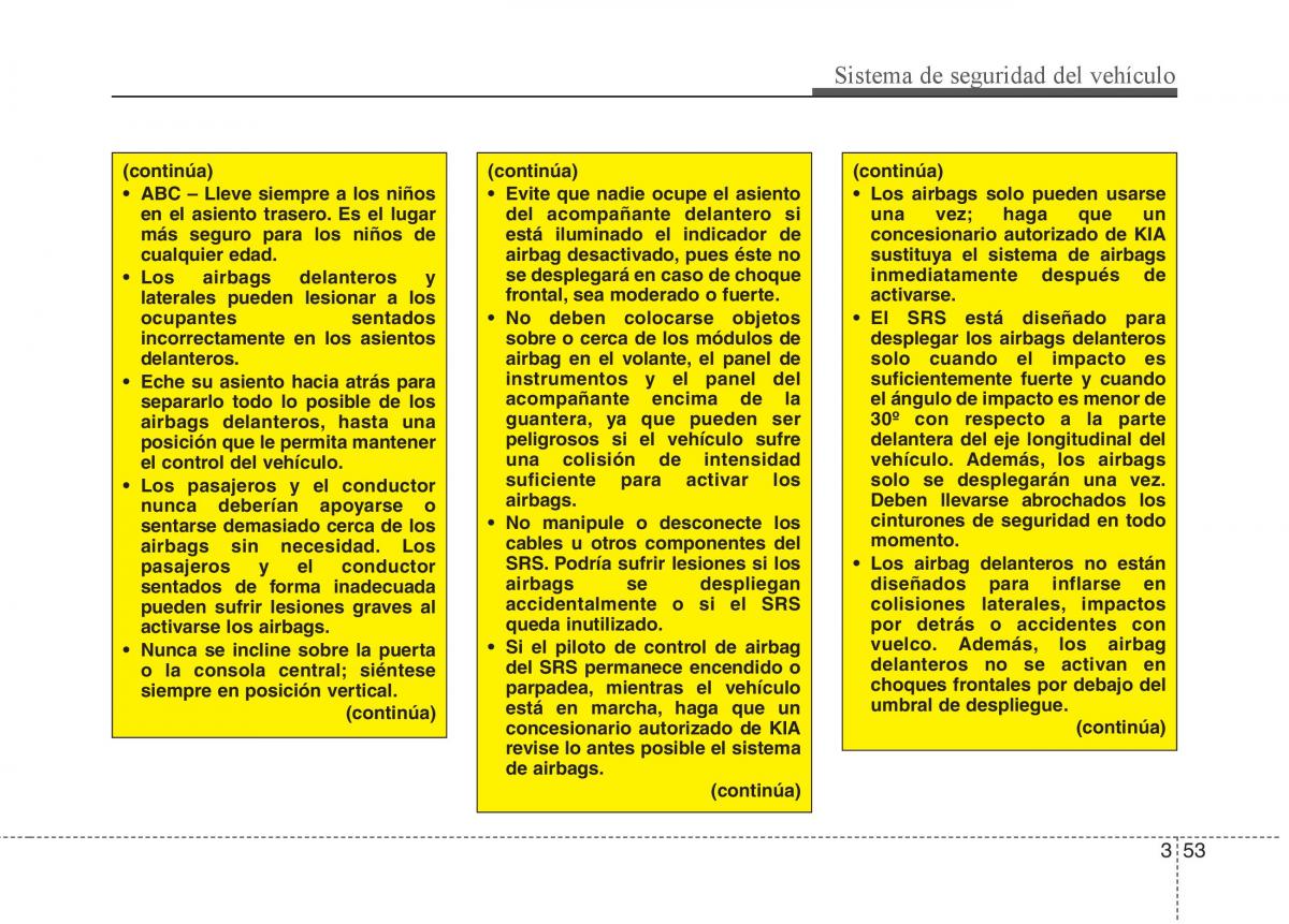 KIA Sportage III 3 manual del propietario / page 64