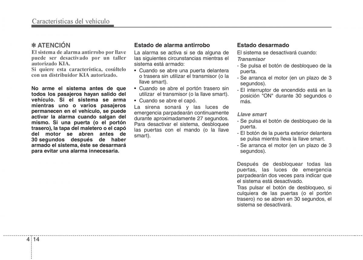 KIA Sportage III 3 manual del propietario / page 91