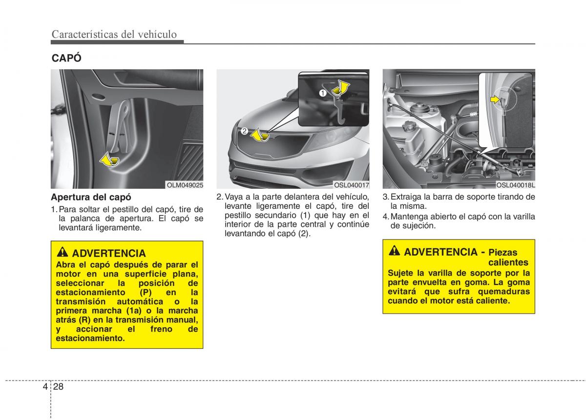 KIA Sportage III 3 manual del propietario / page 105