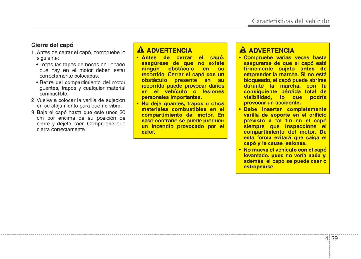 KIA Sportage III 3 manual del propietario / page 106