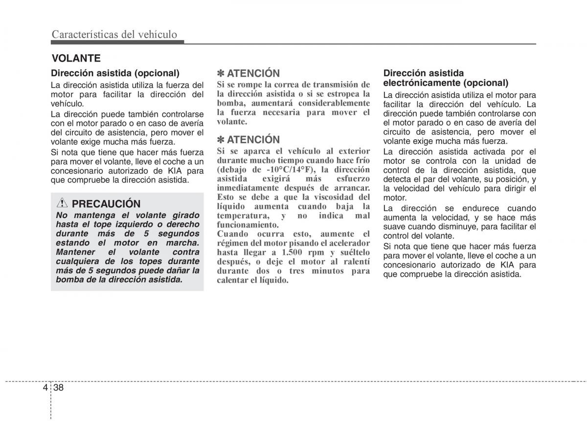 KIA Sportage III 3 manual del propietario / page 115