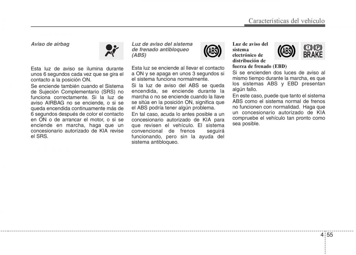 KIA Sportage III 3 manual del propietario / page 132