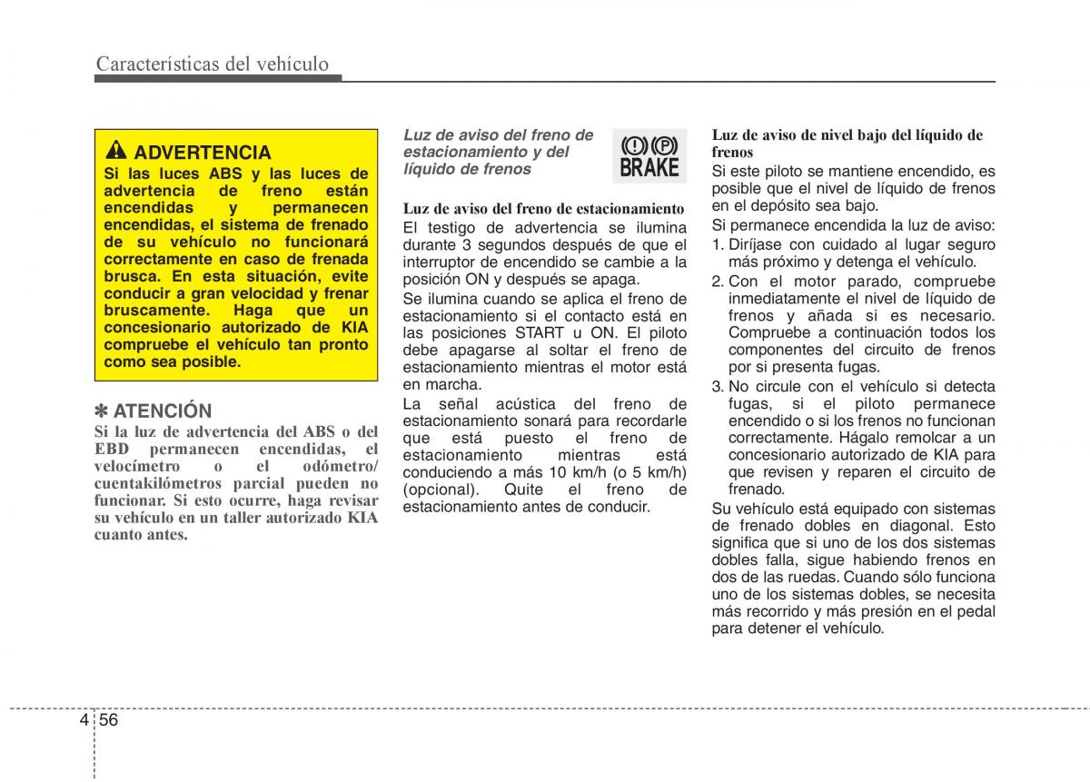 KIA Sportage III 3 manual del propietario / page 133