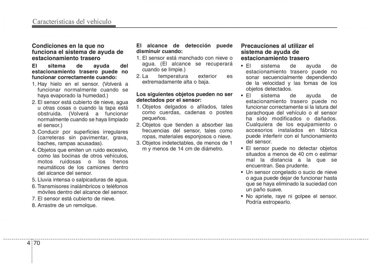 KIA Sportage III 3 manual del propietario / page 147