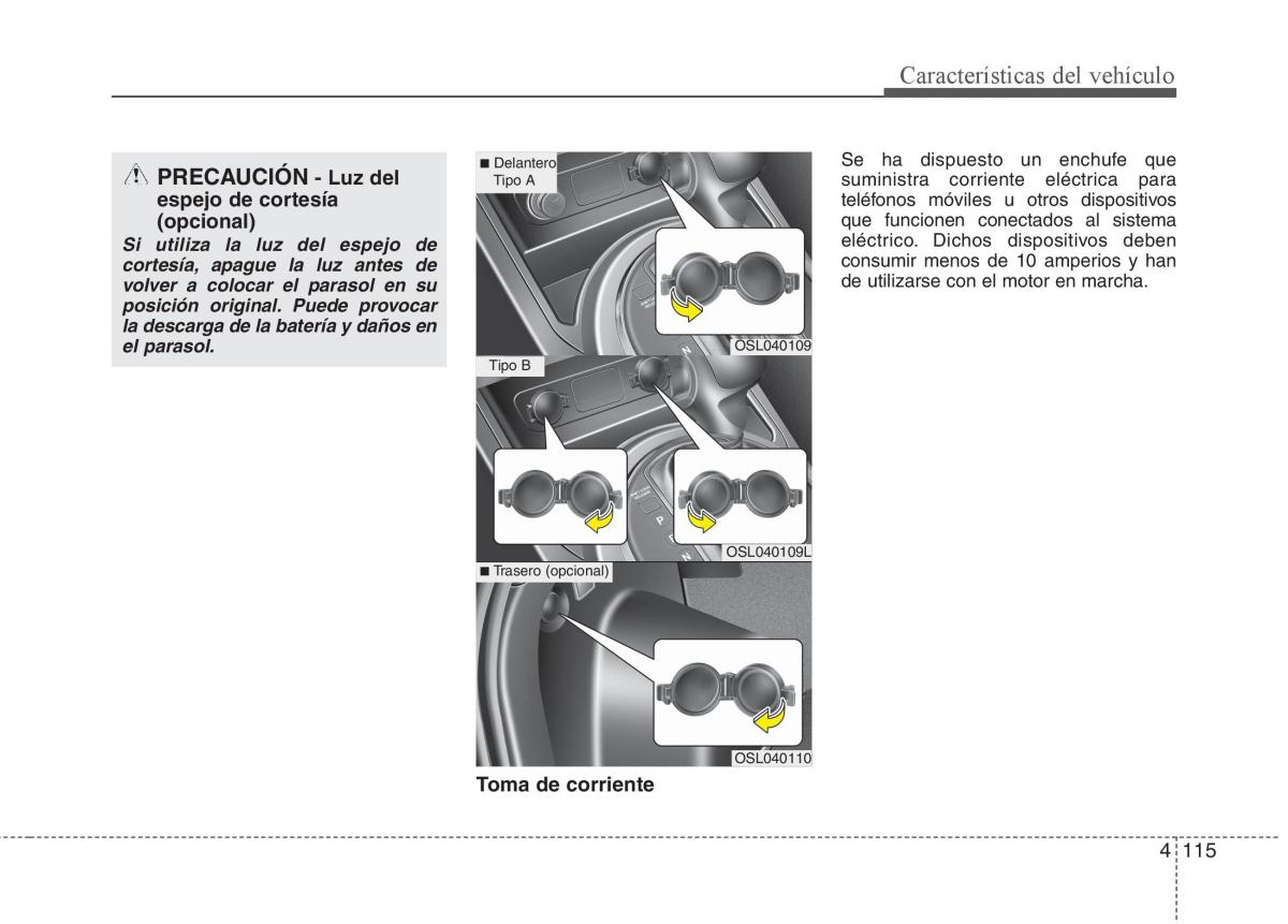 KIA Sportage III 3 manual del propietario / page 192