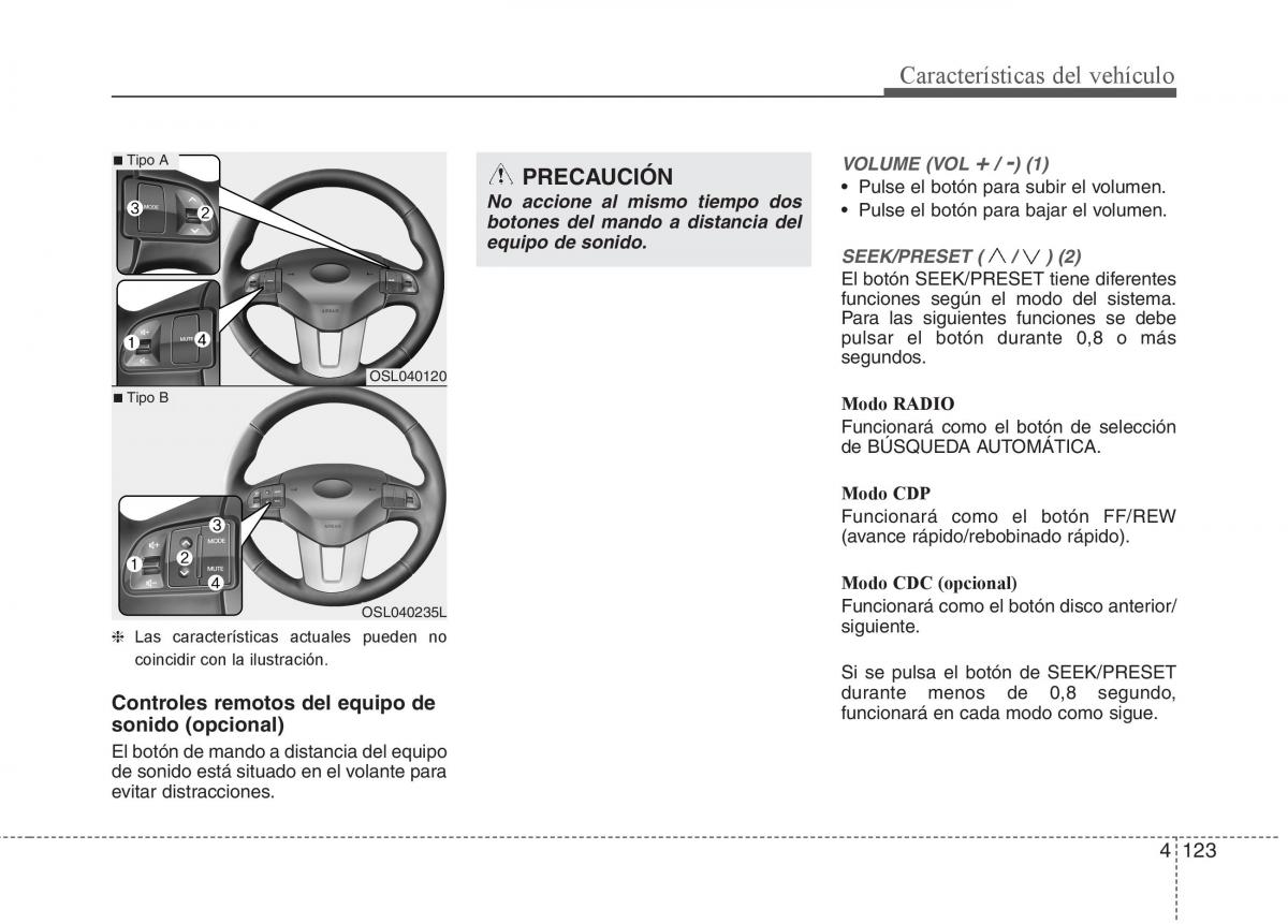 KIA Sportage III 3 manual del propietario / page 200