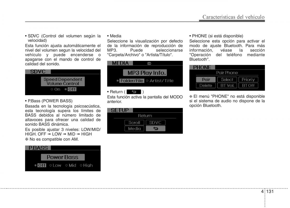 KIA Sportage III 3 manual del propietario / page 208